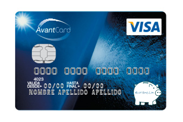avantcard (visa mbna) tarjetas de crédito
